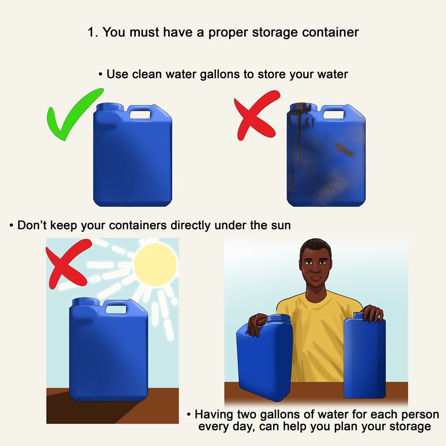 5 ways to store water